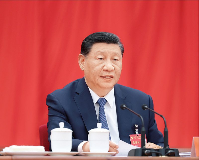 　　中国共产党第二十届中央委员会第三次全体会议，于2024年7月15日至18日在北京举行。中央委员会总书记习近平作重要讲话。 新华社记者 鞠鹏/摄